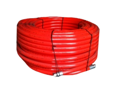 1 inch Thermoplastic sewer jetting hose comes with ends 100mtrs