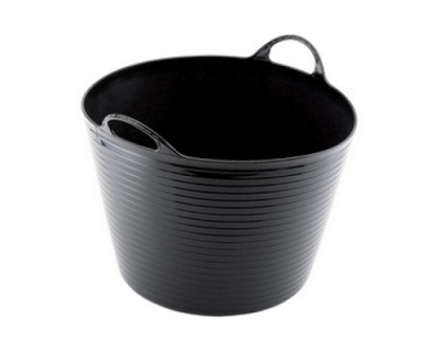 42L Multi purpose flexible bucket - black