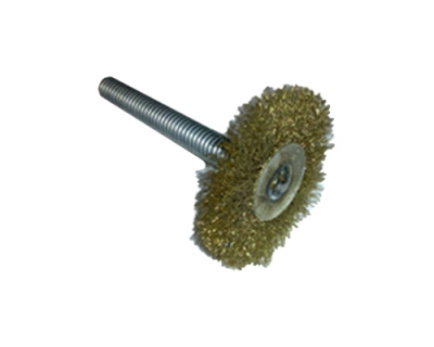 3 inch Wire Ring Brush for 1/2 inch Spring Rod