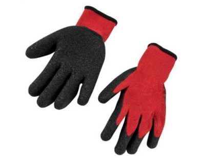 Red And Black Work Gloves