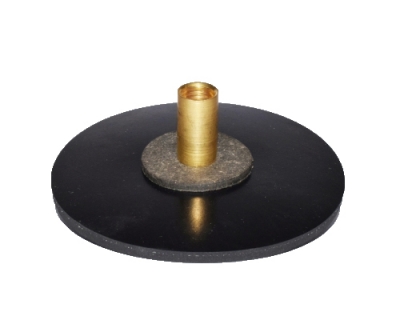 6 inch Rubber plunger with 2 leather washers lockfast